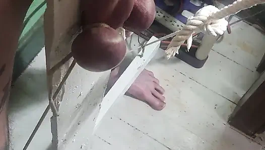 Goode Girl Unholy Crucifix Ballbusting Pt2