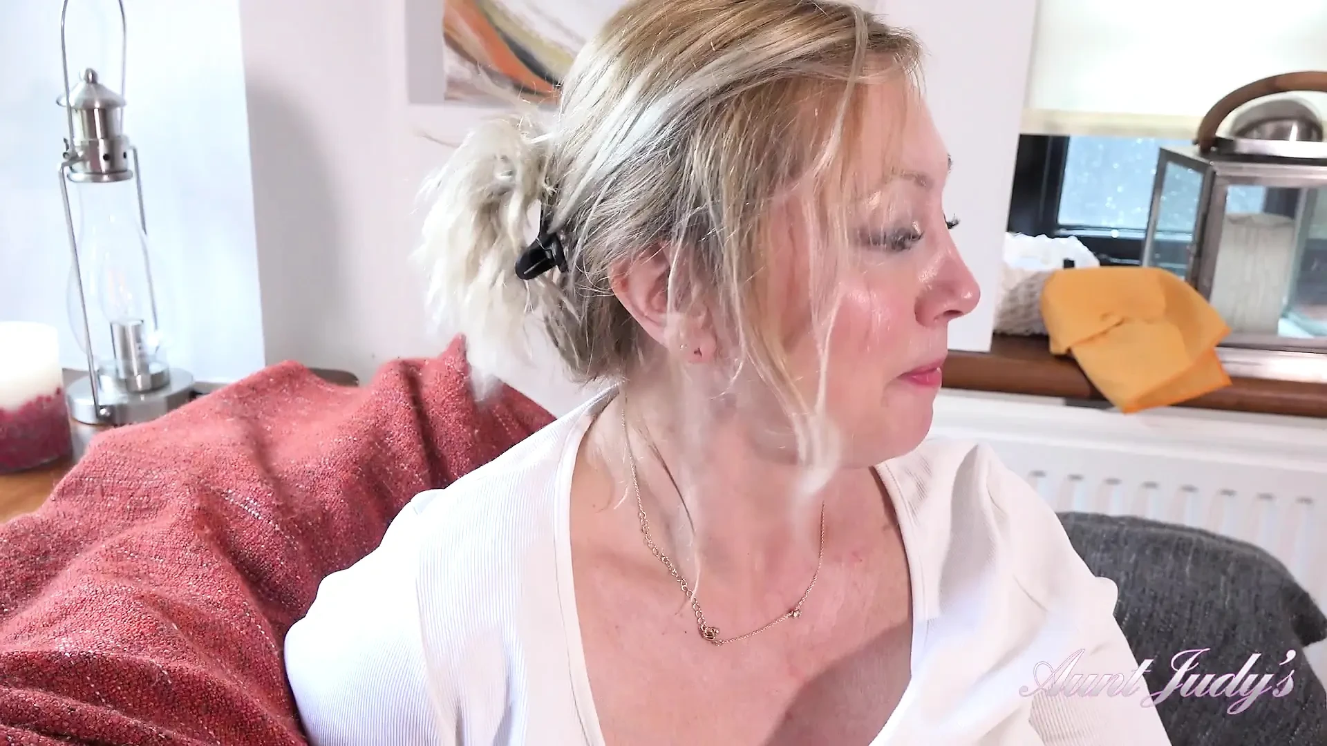 Auntjudys - Your 53yo Mature BBW Landlady Katherina Sucks Your Cock (pov)