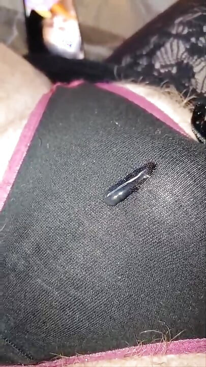 Precum in panties