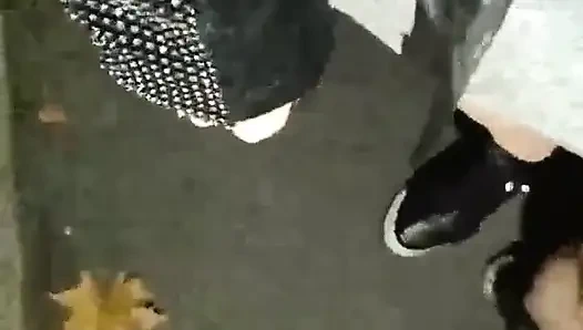 Valentina Wild parking adventures outdoor sex 50 - Fucked in the ass on the street