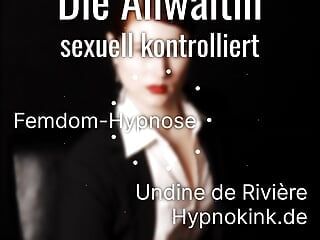 Kontrolowana seksualnie przez prawnika - hipnoza erotyczna
