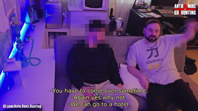 My Straight Best Friend Mert and I hang out before he goes abroad and we fuck passionatly