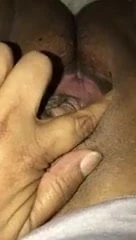 Girlfriend masturbating