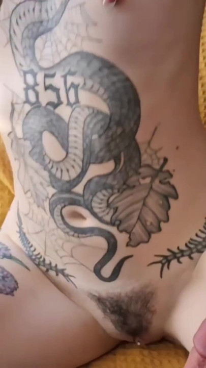 Multiple Orgasm Rough Passionate Sex Big Dick Tattooed Daddy Hoss Kado Fucking Beautiful Pierced Alt Girl Salem Rough Romantic | Clip 1