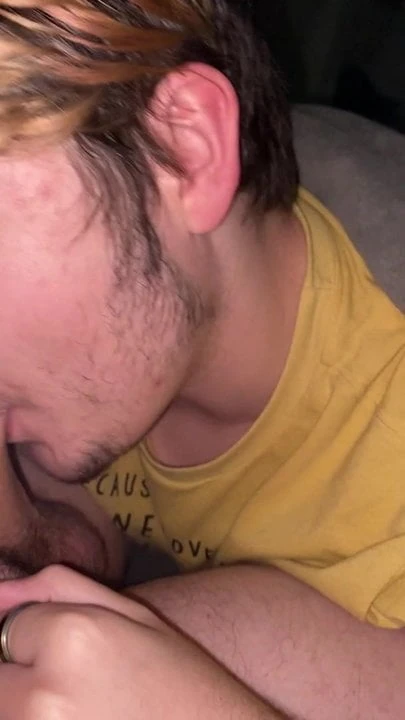 Blowing clouds on my dick