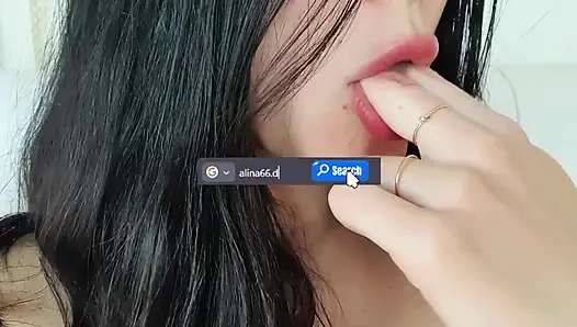 I lick my fingers before hard fucking my tight ass (ANAL JOI)