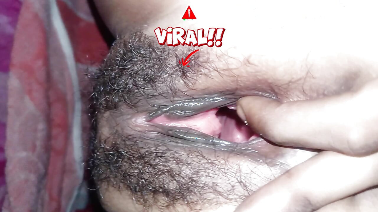 See how the husband stretched his beautiful wife's pussy by fucking her in doggy style.