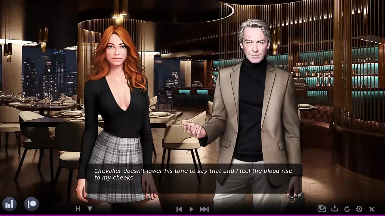 Lust Campus - část 45 - Dám mu kalhotky v restauraci od Misskitty2k