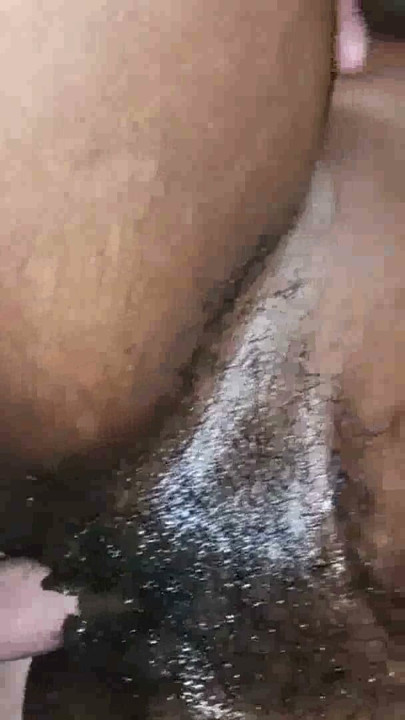 Thot In Texas - Interracial Latin Doggystle Bareback – Ebony With Stranger, Creampie, He Cums Inside My Wife Without Con | Clip 1