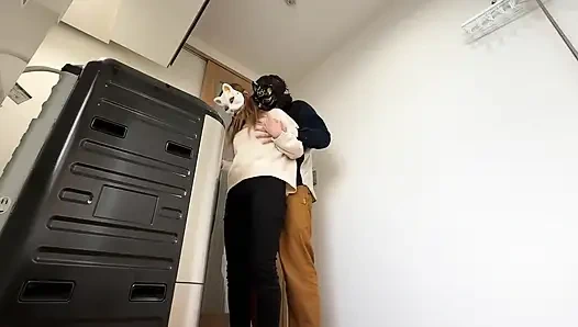 A Married Woman Who Has Sex While Washing