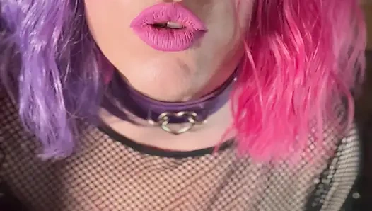 Your Smoking Queen, Tina Snua, Smoking A Cork Cigarette In Satin Gloves & Jewellery - Smoke Rings OMI OME Drifting Snap inhales