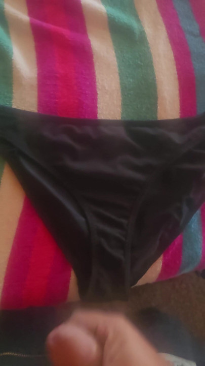I found my Nic bikini bottom and had to share my love for her i put them back after and she wore them swimming with us