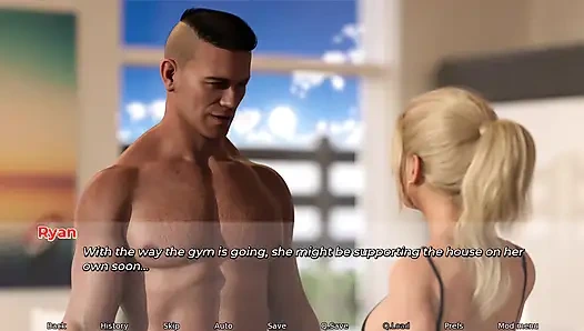 Inertia 1. Tenika & Inertia lagi asik mandi bareng-bareng.