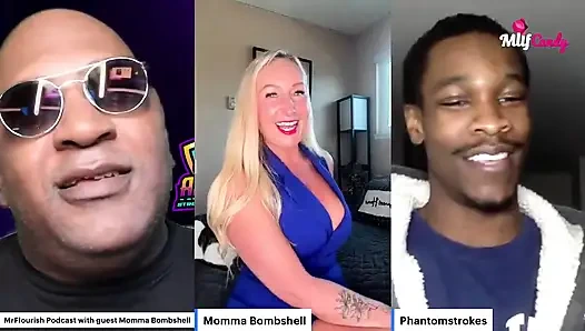 Mrflourish Podcast an Evening Affair with Guest Momma Bombshell