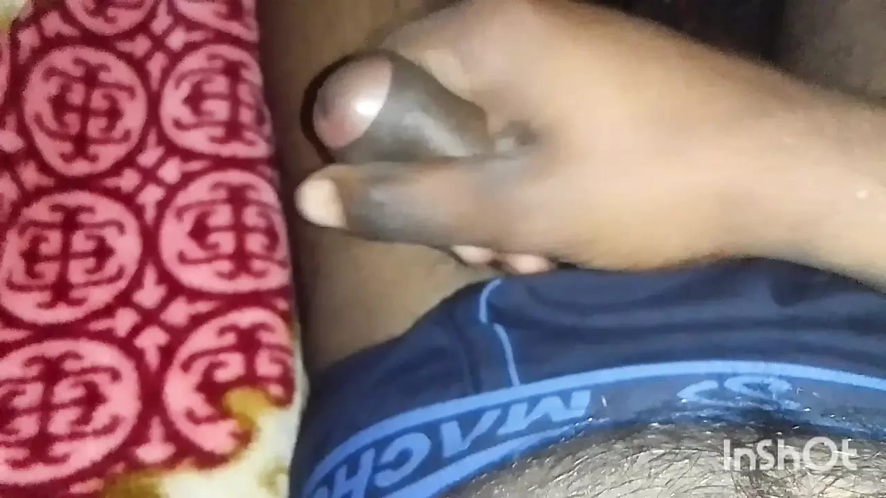 Shoving Veer out of his penis while sleeping at night in the joy of bringing in new tights
