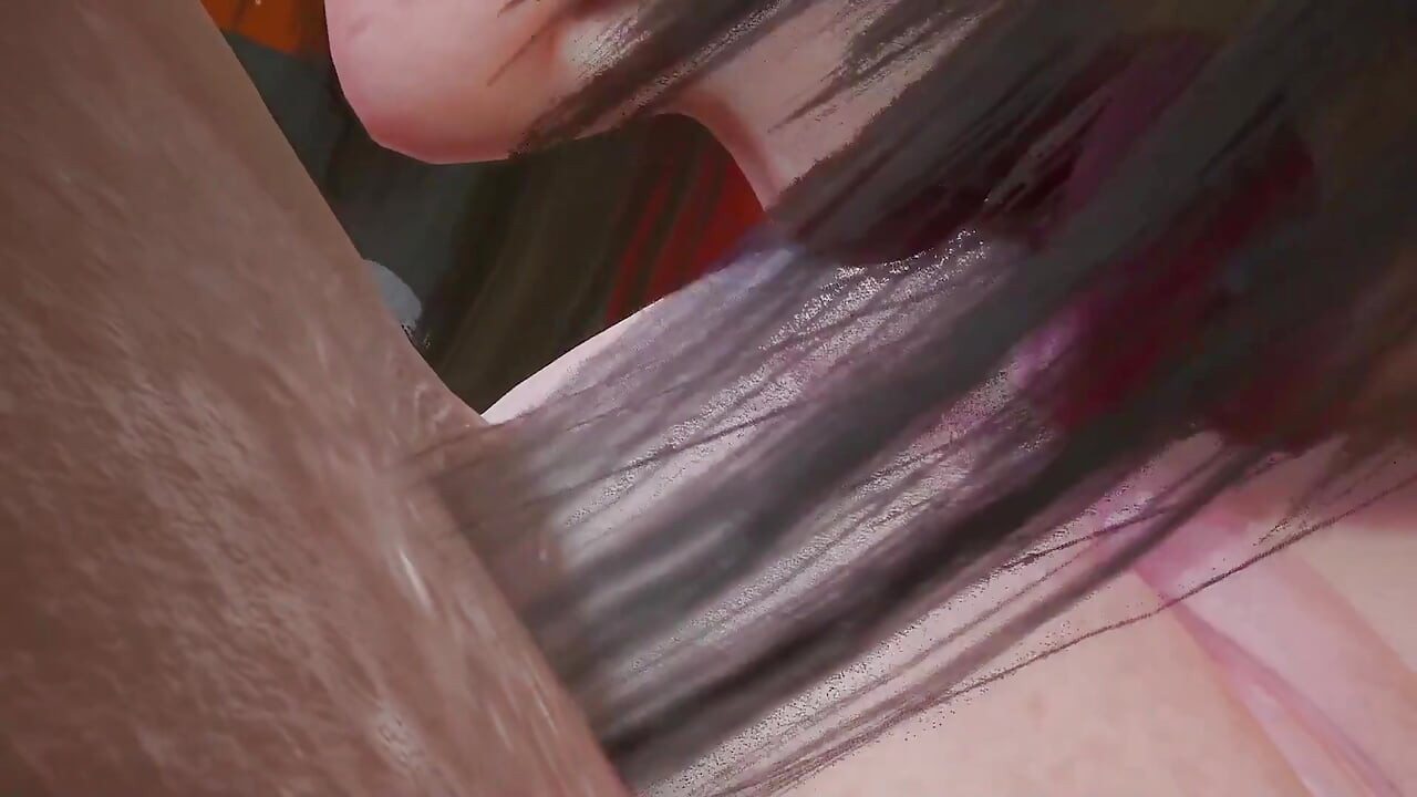 Mature Milf eating Young Asian pussy : 3D Porn