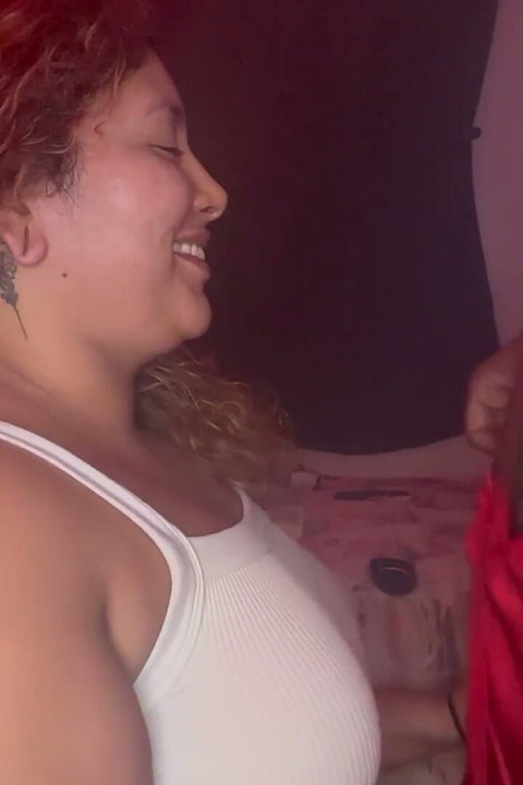 Curvy Latina Sneaks Over for BBC