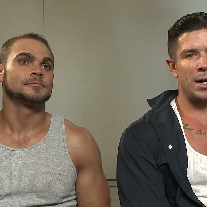 The Creepy Handyman Torments the Gym Stud