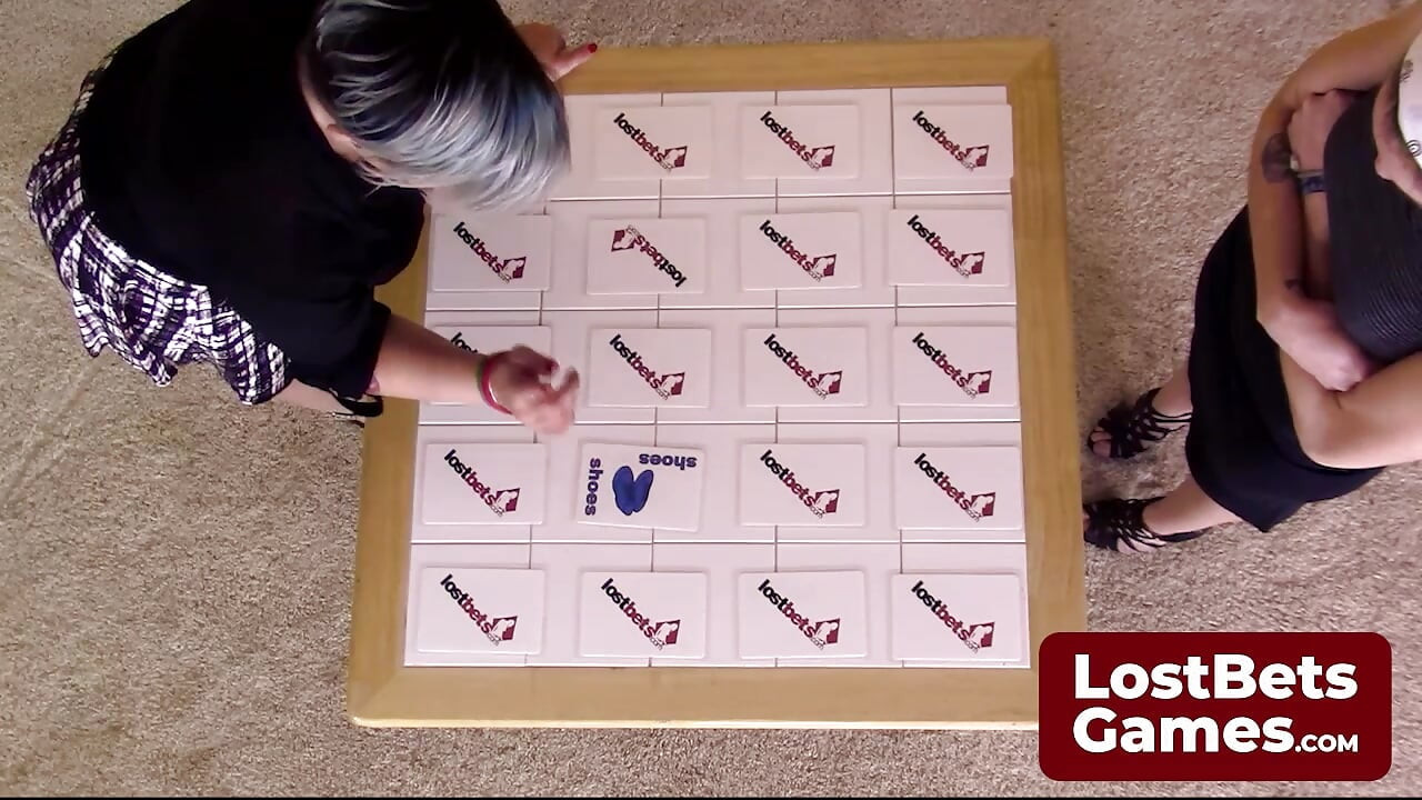 A unique twist while playing Strip Memory games