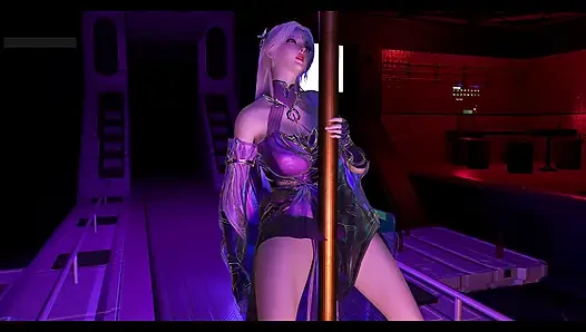Şehvetin sanal pikselleri: tanrıça uyanıyor- 3 boyutlu animasyon hentai