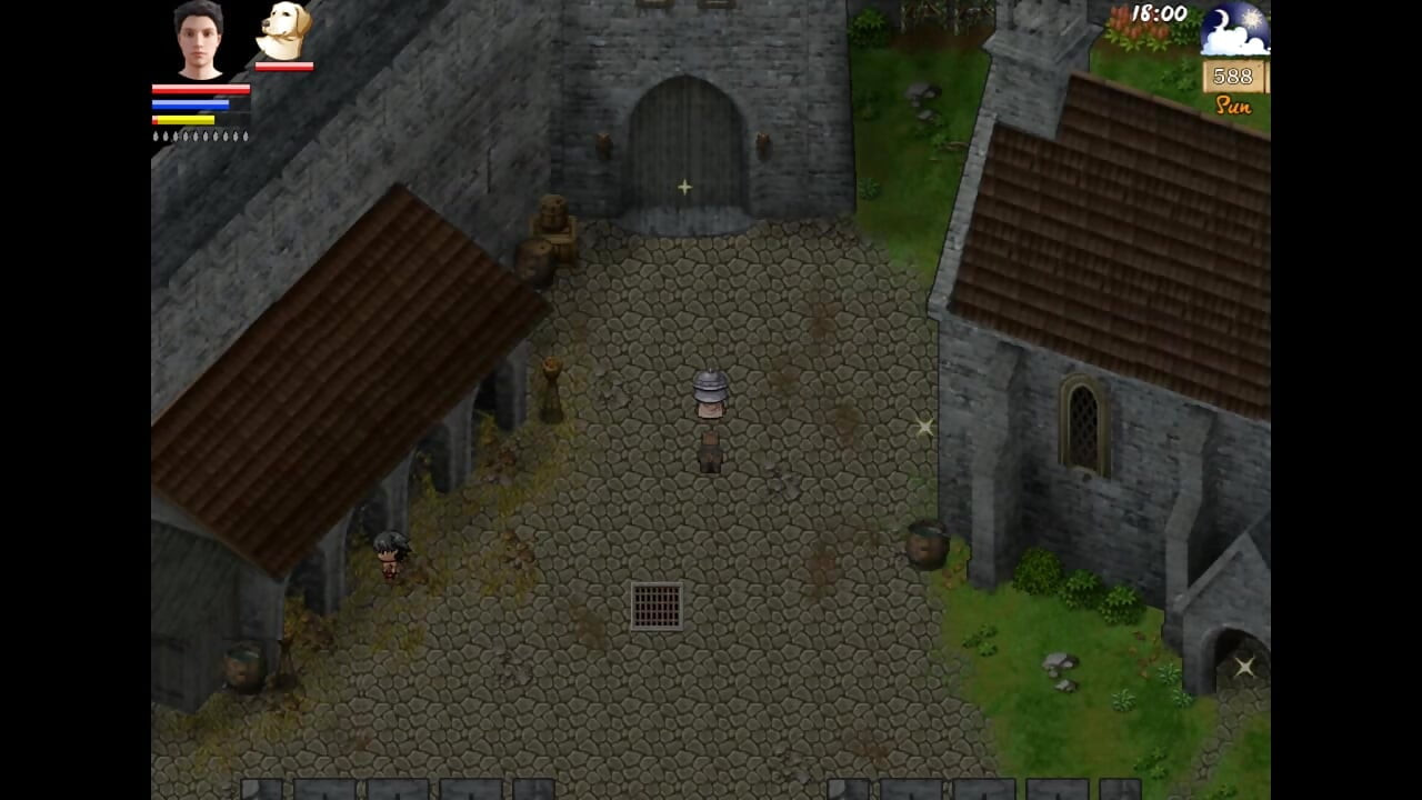 Peasant's Quest # 108 Gorący seks hodowlany z seksowną dojrzałą zakonnicą
