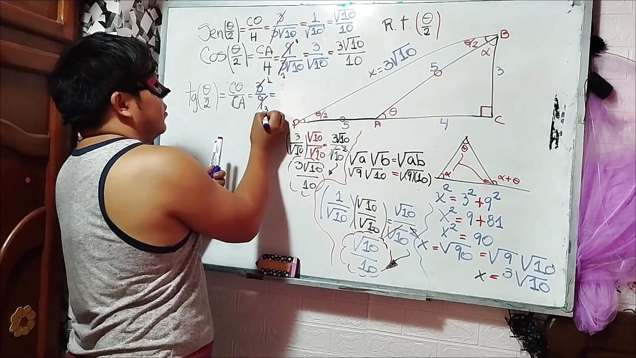 19 Trigonometry: Half-angle (37/2) - Exercise