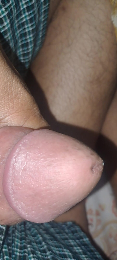 Having fun with my cock