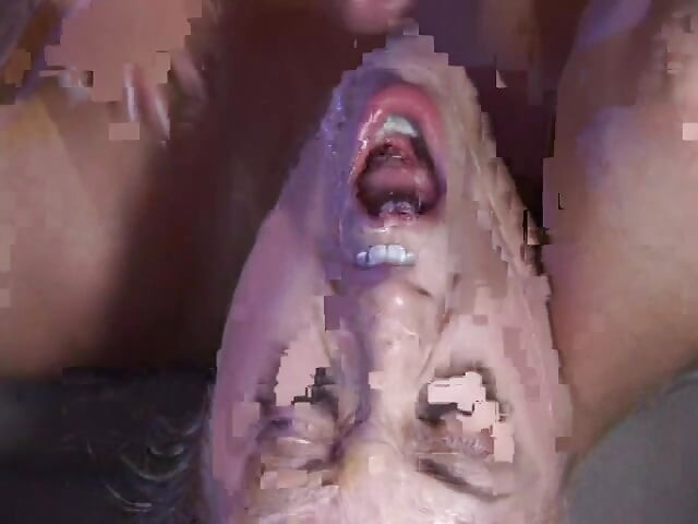 Slut Bitch Teen Takes a Hard Meat on Her Tight Asshole