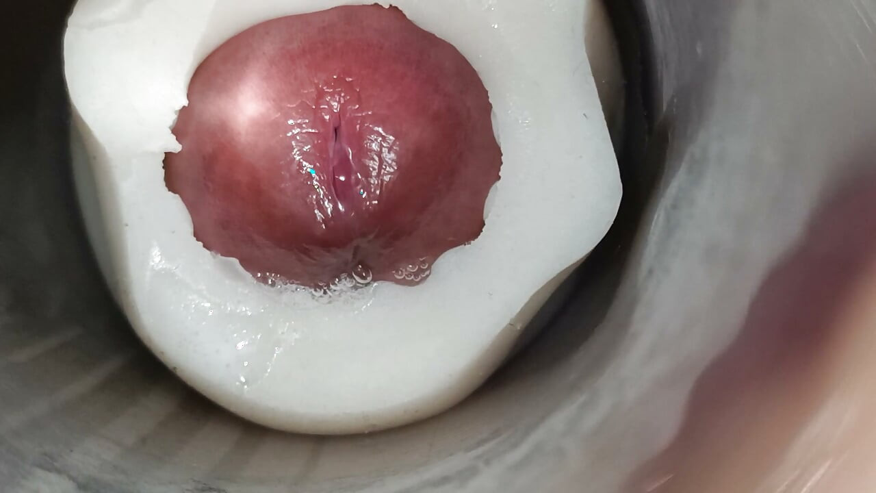 Internal view: vulva twitching and ejaculating 5