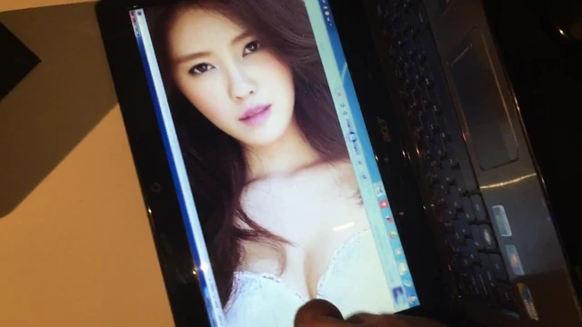 cum on Hyomin (birthday tribute)