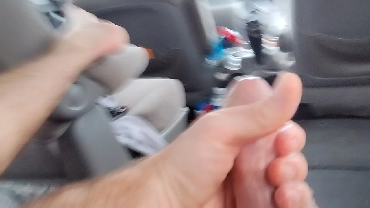 Jerking off after the gym