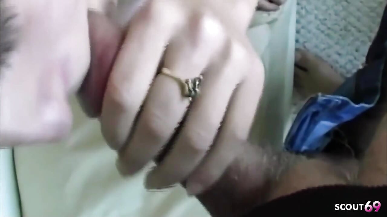 Step Father Secretly Fucks Skinny Teen Ashley James with a Condom While on Vacation