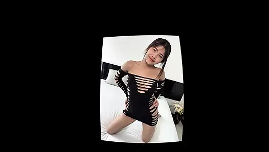 Highheels'te çarpıcı 18 yaşındaki Asyalı yarağa biniyor