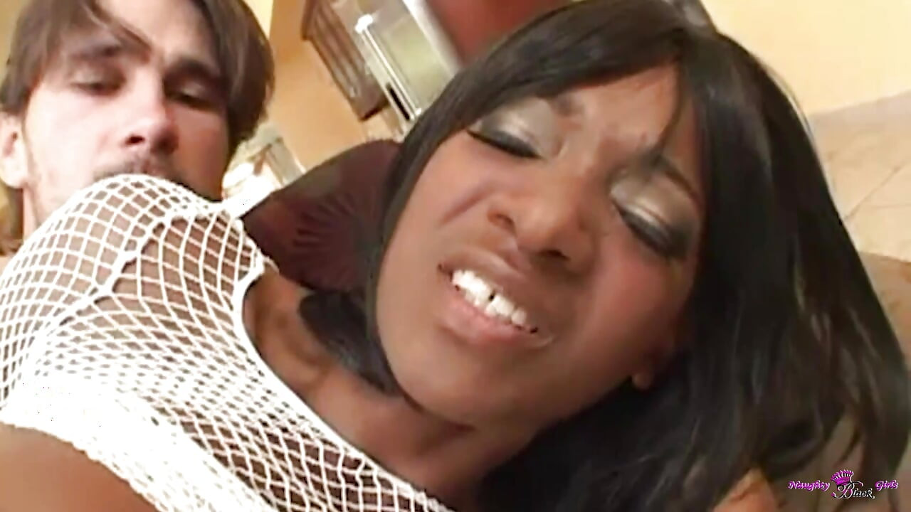 Kaylani Cream Screamed so Damn Hard When Manuel Ferrara Fucked Her Anally in Those Heels