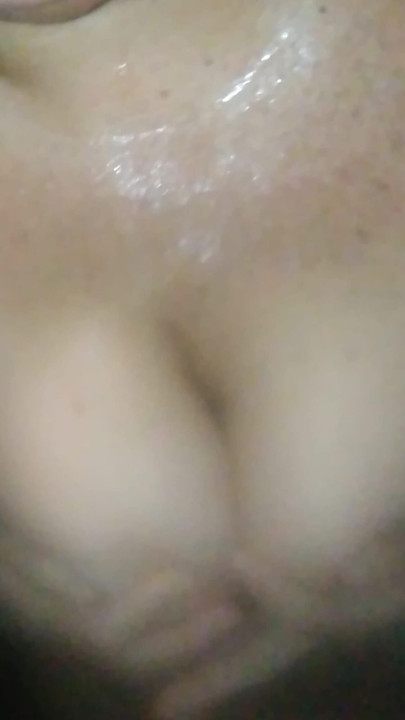 Must-share moment from "From the front and behind, fucking the tits and facial cumshot on the sweaty married woman"