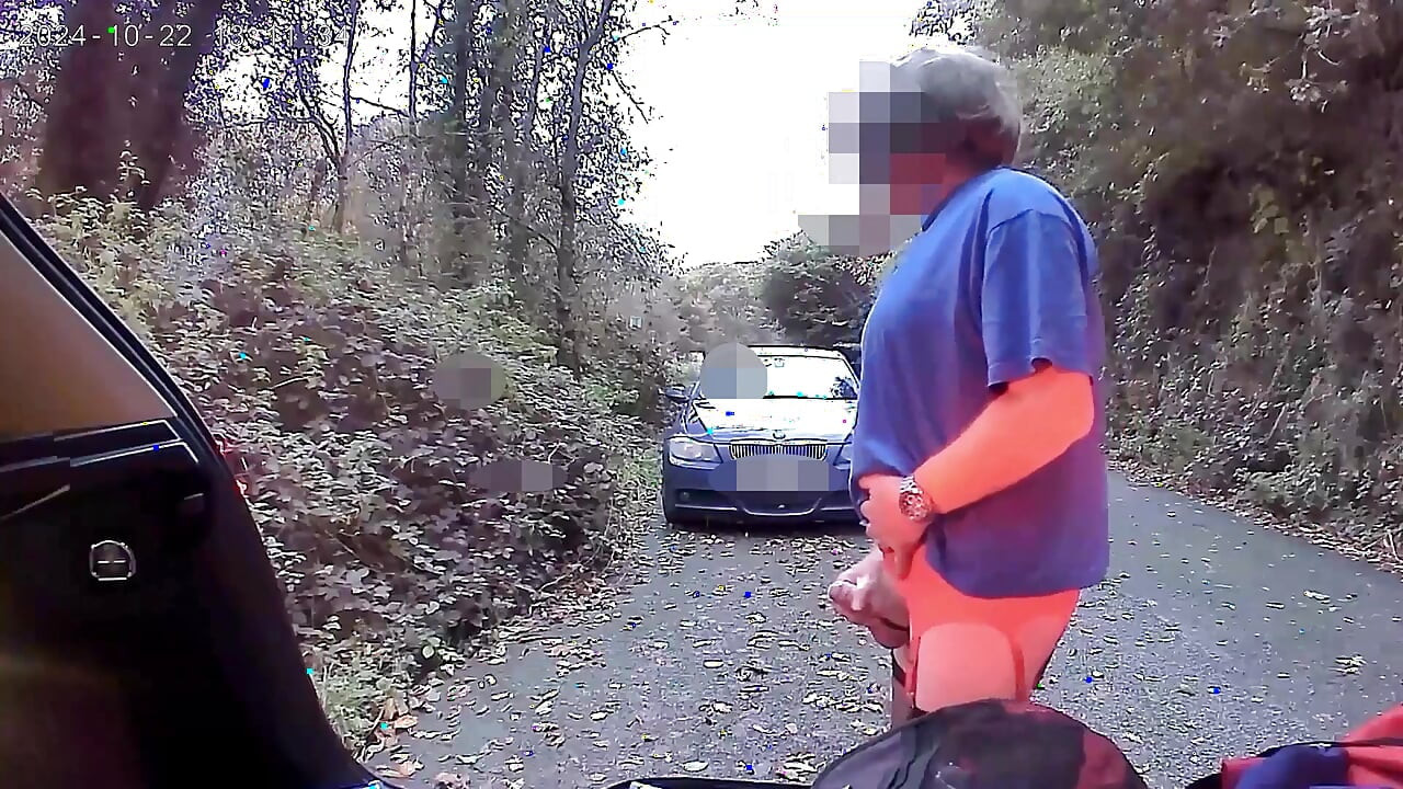 Parked in layby being watched