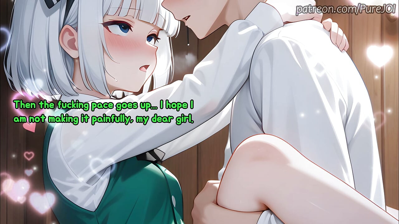 Horny Youmu organizes a wonderful threesome with Reisen (Sex JOI)