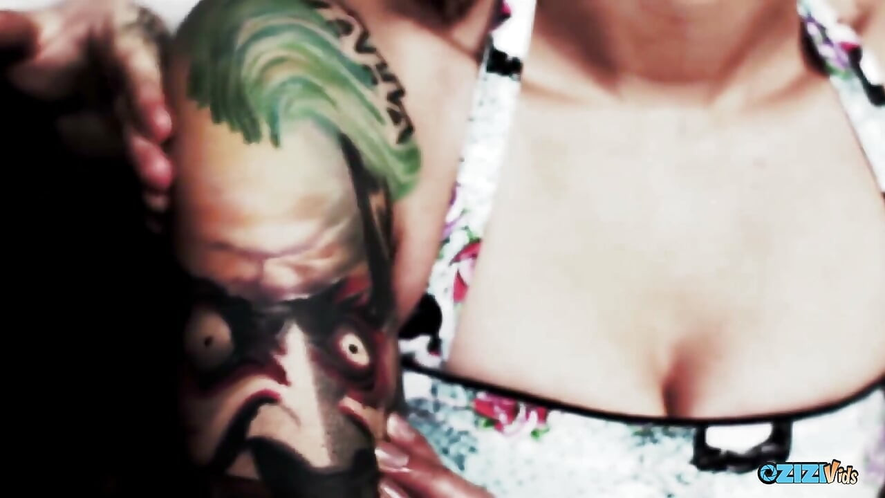 First Comes the Tattoo Then Come the Stunning Big Natural Tits Into Front View