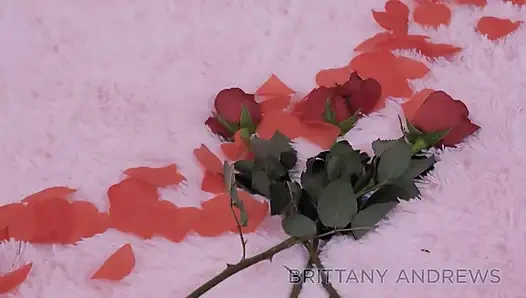 Brittany a ngajarin cara ngentot memeknya supaya bisa ngentot hari kasih sayang!