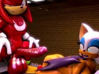 Rouge และ knuckles 2