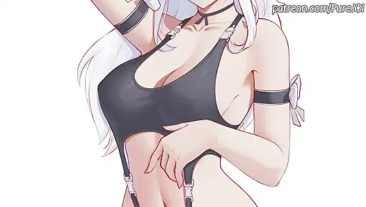 Ты перенес еще одну сессию женского доминирования Mirajane (пытки яиц, инструкция по)