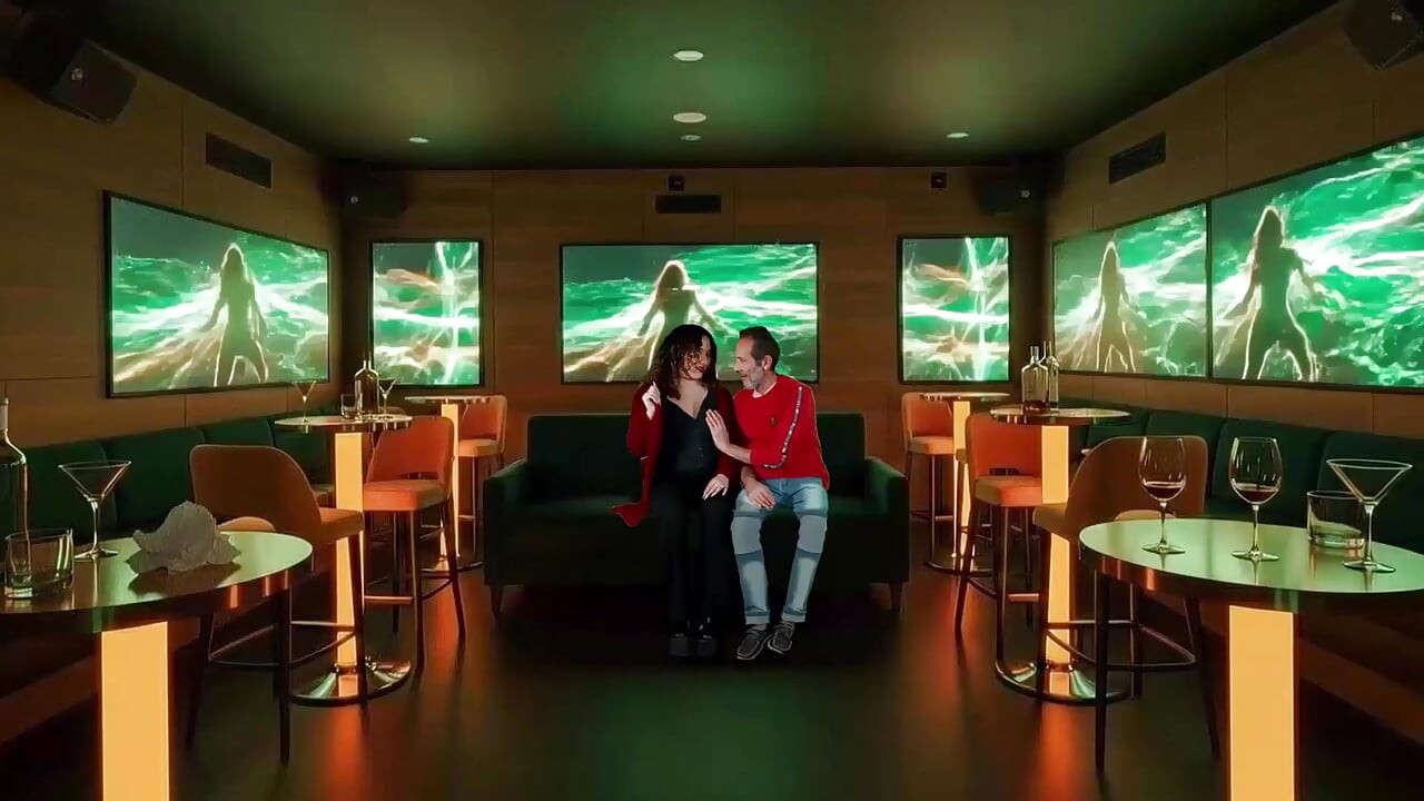 I masturbated a nightclub manager in the VIP room while my husband films