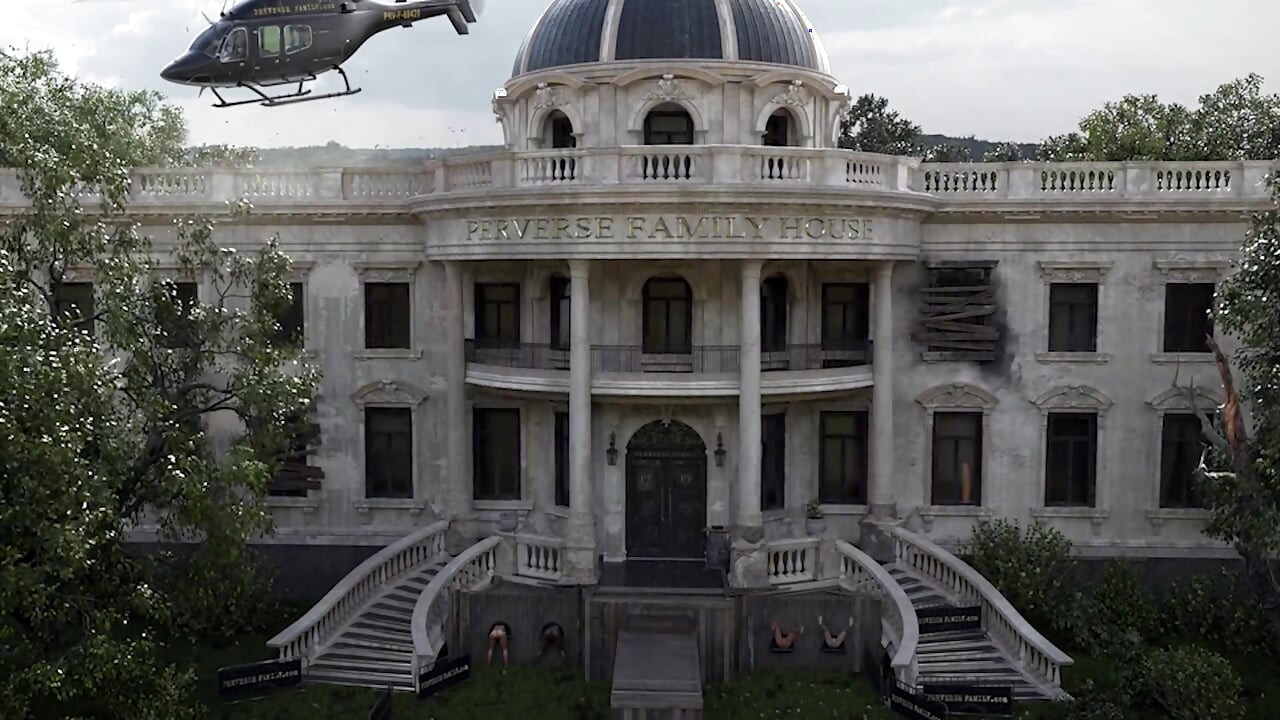 Массивный дилдо для учителя (Извращенная семья)