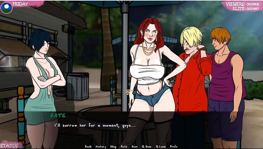 Lust Town - Gameplay - Roleplay - Amanda Bekerja Di Bar Dan Terdedah Dirinya