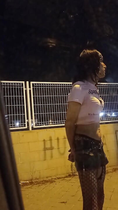 Crossdresser Caught Outdoors