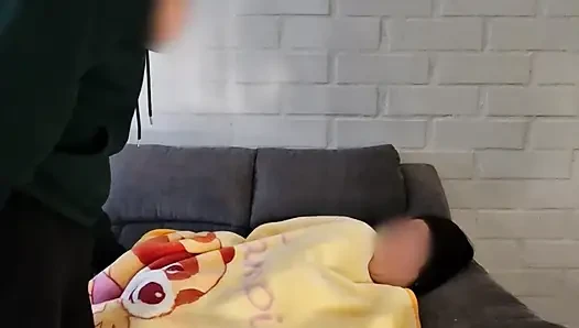 Chilean gets a cumshot on her tits