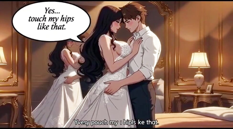 Stepmom's Secret Wedding Night Moment with stepson