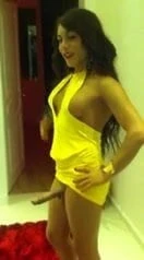 Amateur Tranny large cock