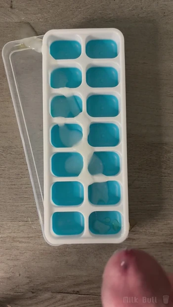 Must-see moment from "Big Cock Bodybuilder Makes Ice Cubes With Ropes of His Cum"