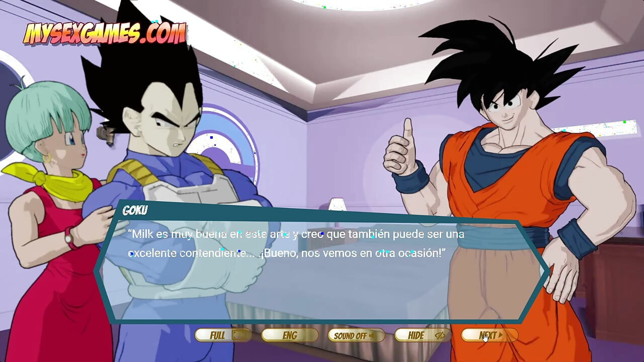 Dragon BallZ Fuck Fusion - Goku und Vegeta wetteifern darum, wer Bulma besser fickt